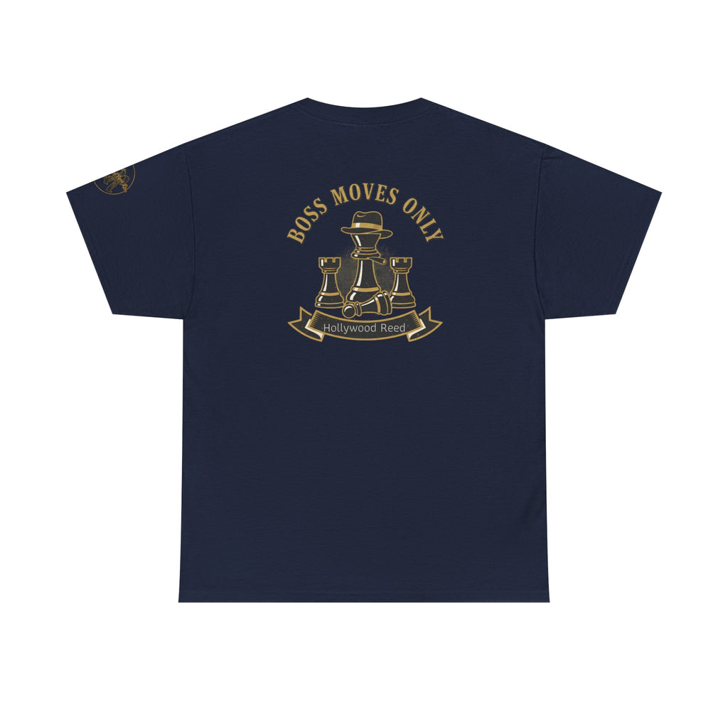 Boss Moves Only Tee — 'Boss Moves Only' Graphic Short-Sleeve T-Shirt for Players & Fans