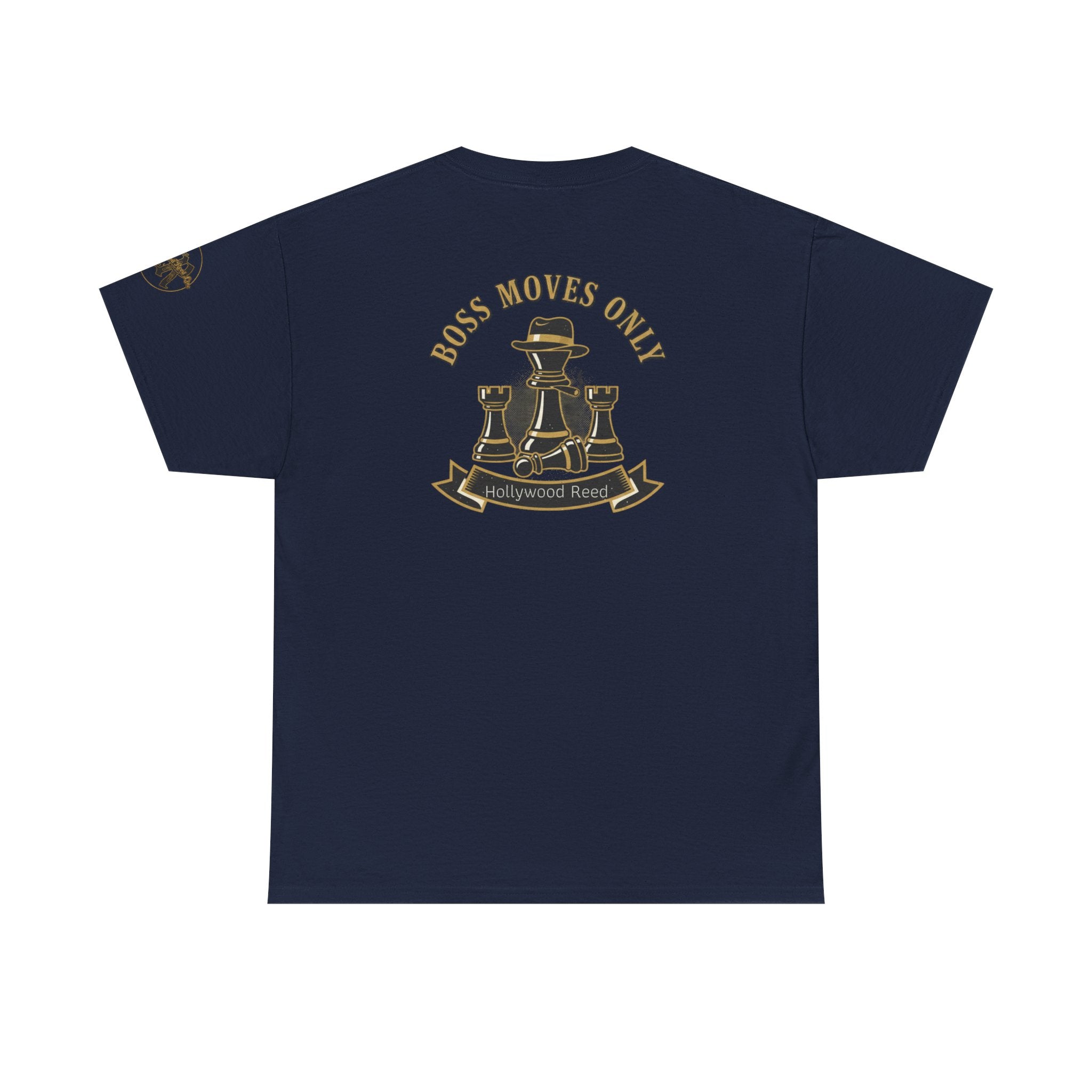 Boss Moves Only Tee — 'Boss Moves Only' Graphic Short-Sleeve T-Shirt for Players & Fans
