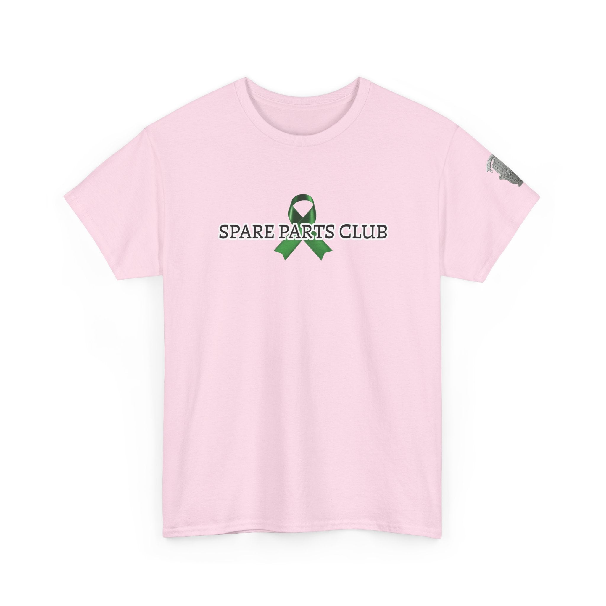 Spare Parts Club Tee — Green Ribbon Awareness Graphic T-Shirt