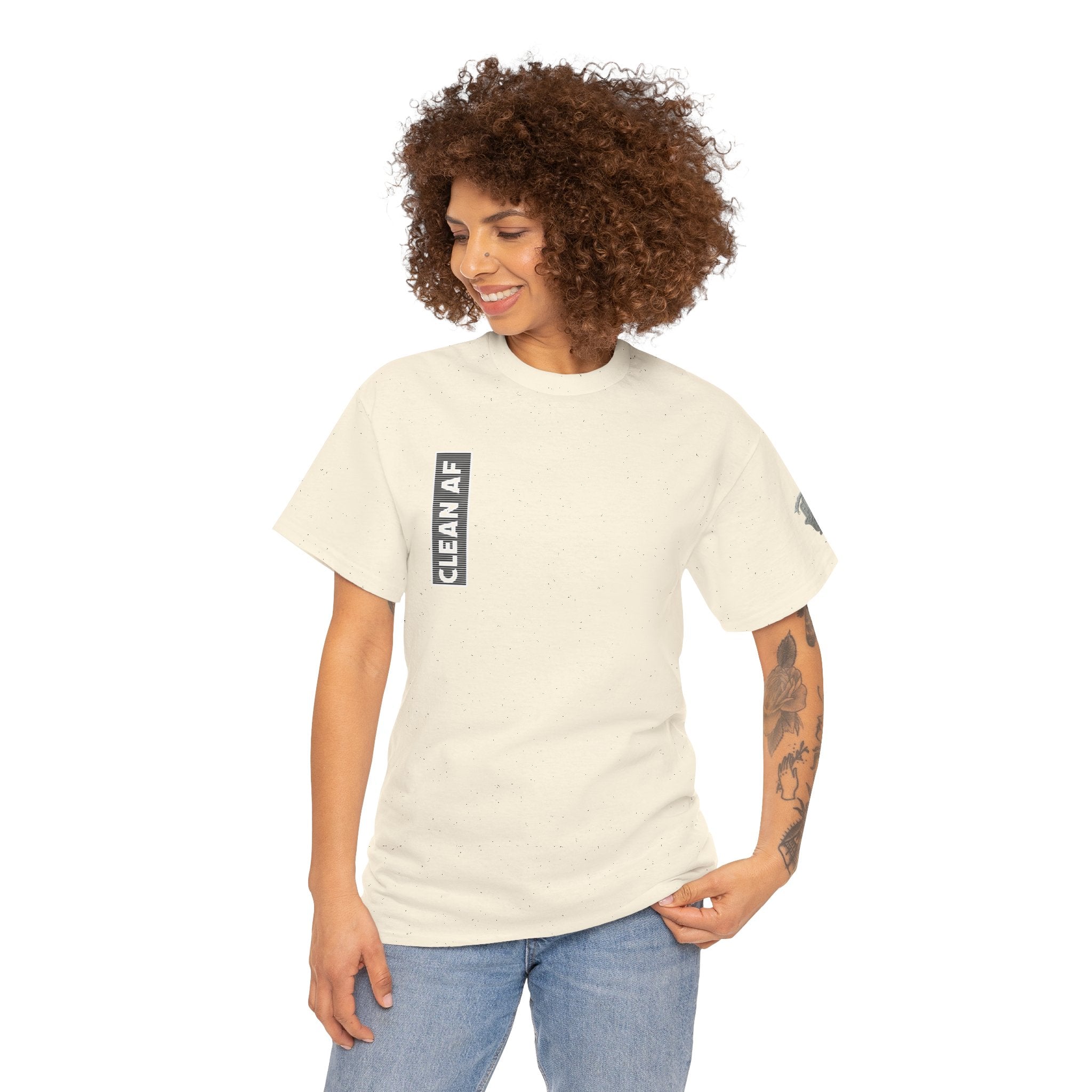 "Clean AF" 12 Steps Recovery Tee (The 12 Fucking Steps)