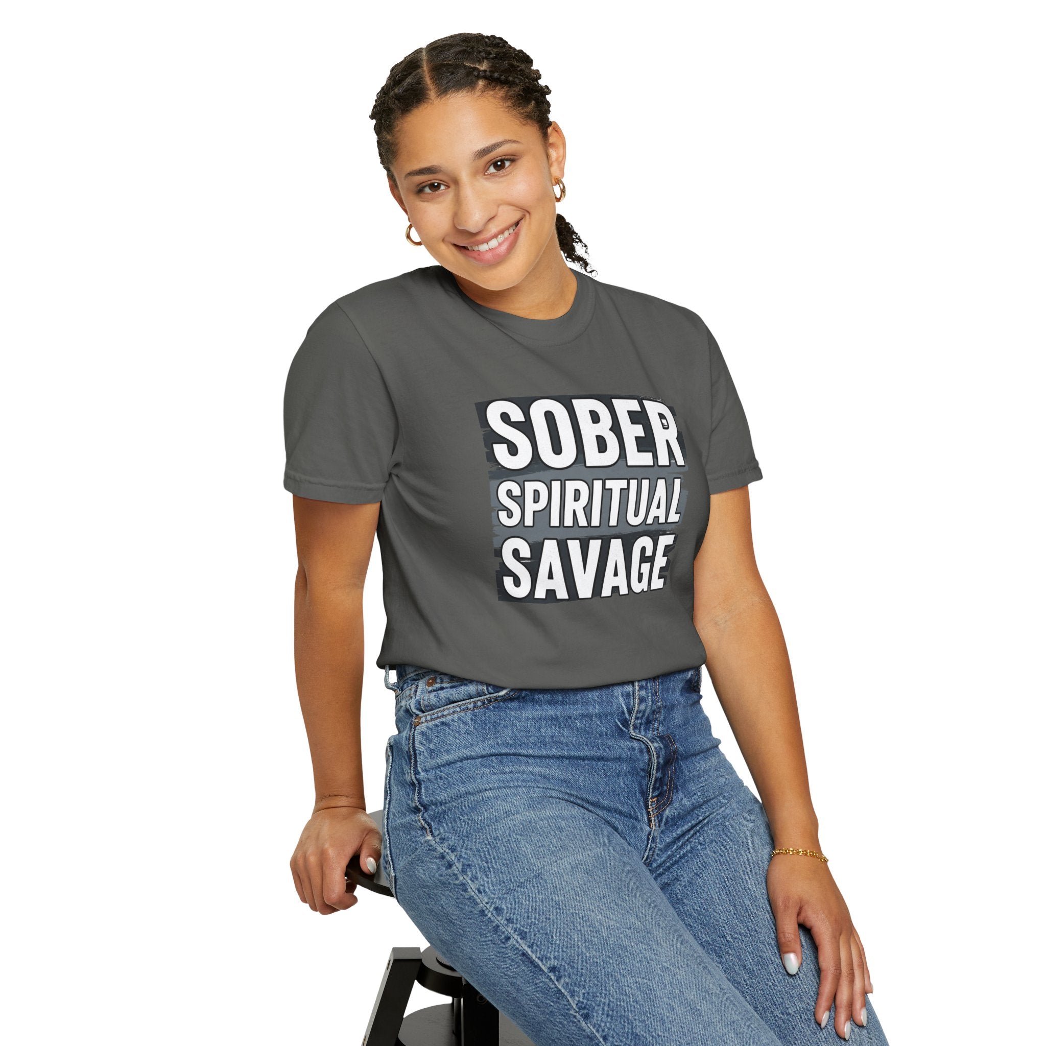 Sober Spiritual Savage T-Shirt