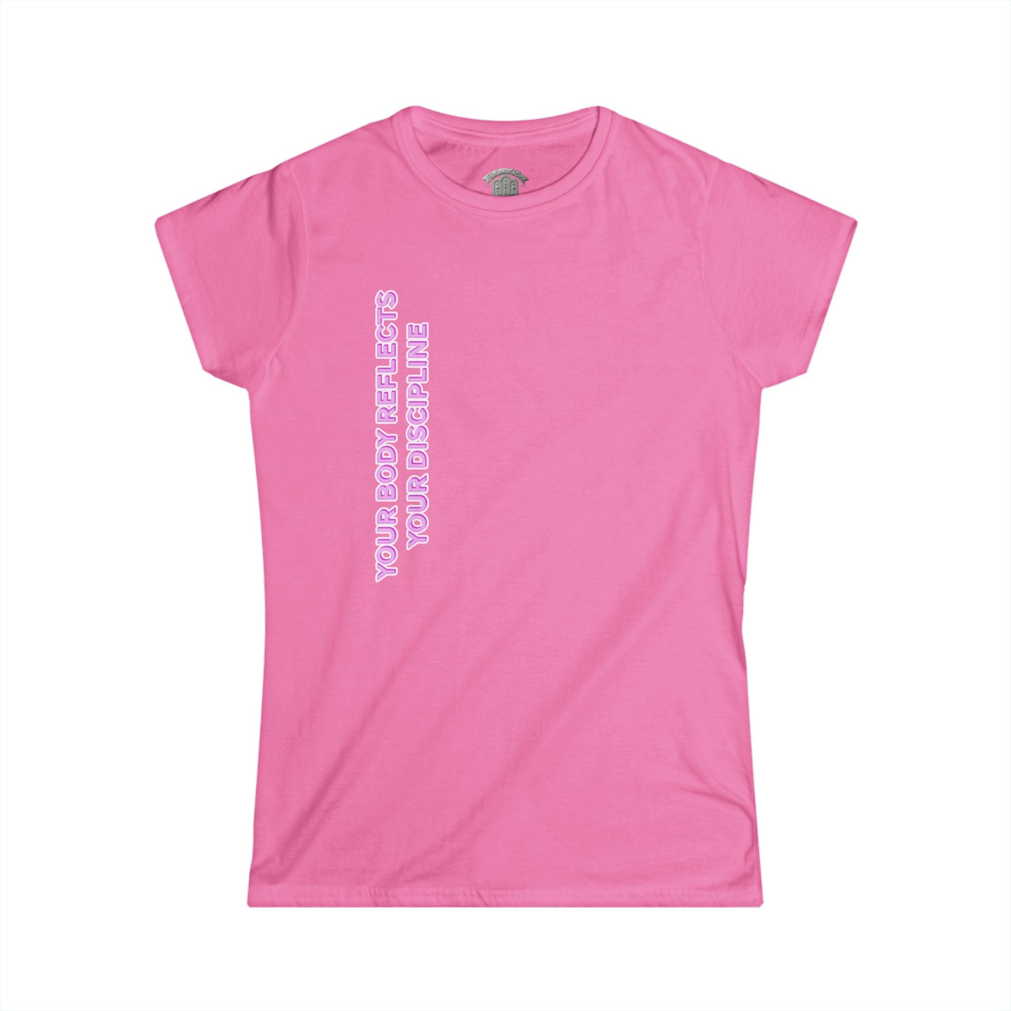 Women's Fitness Tee — “Train Like the Results Already Matter” Motivational Workout Shirt