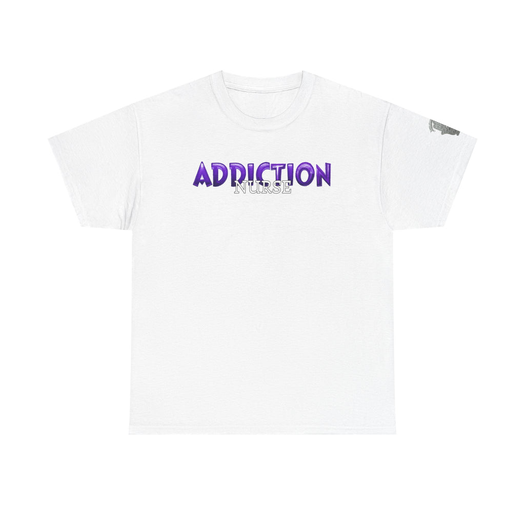 Addiction Nurse Tee  “Progress Not Perfection” Recovery Shirt