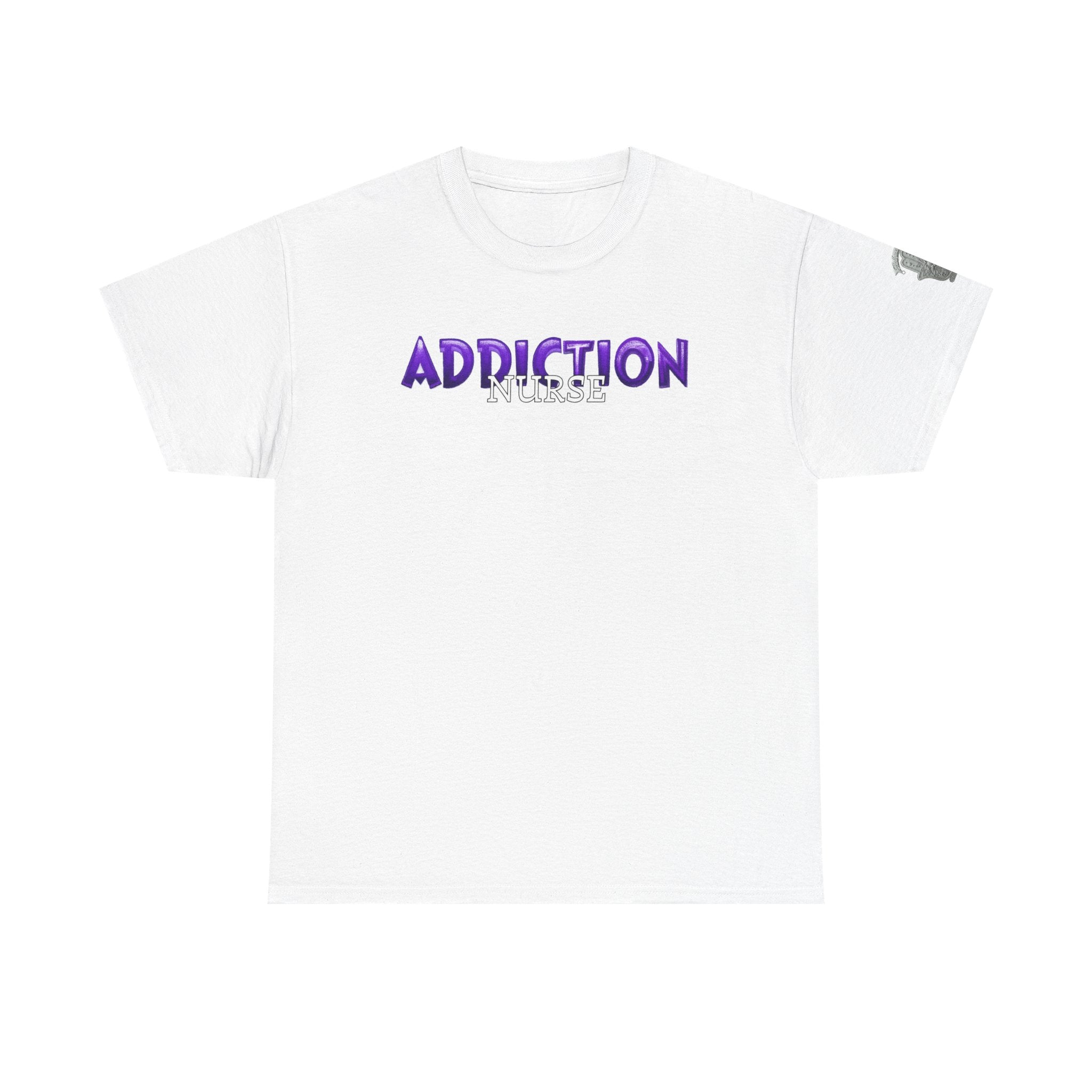 Addiction Nurse Tee  “Progress Not Perfection” Recovery Shirt