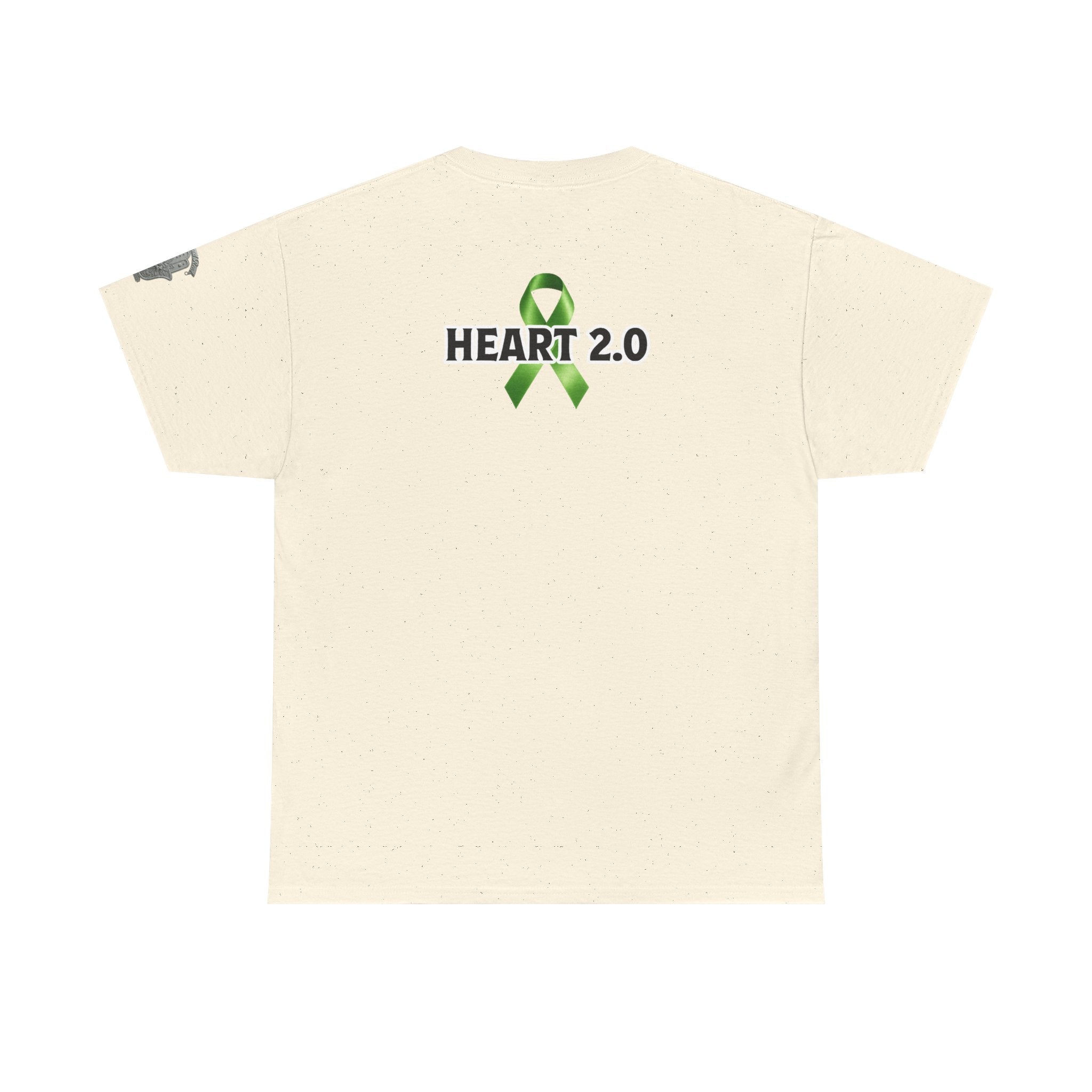 "Upgraded Version / Heart 2.0" Green Ribbon Recovery Tee