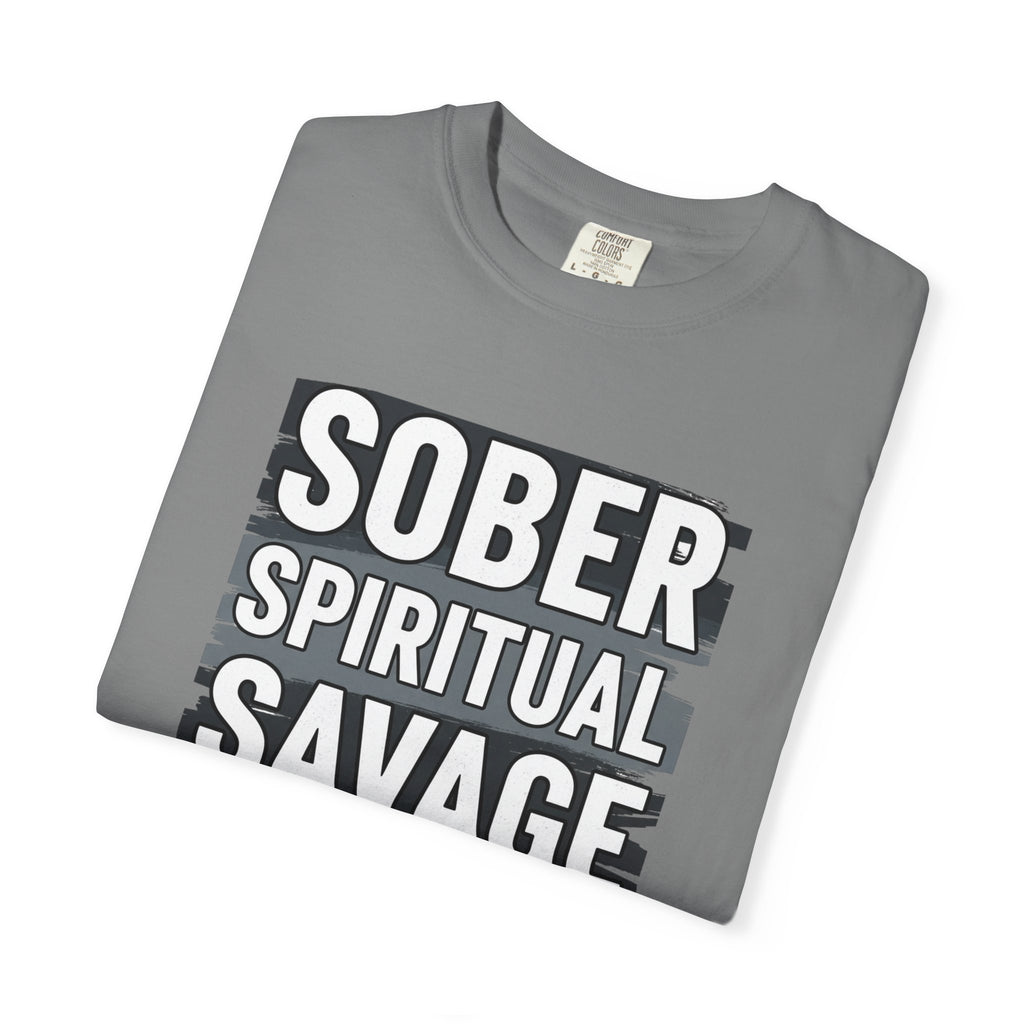 Sober Spiritual Savage T-Shirt