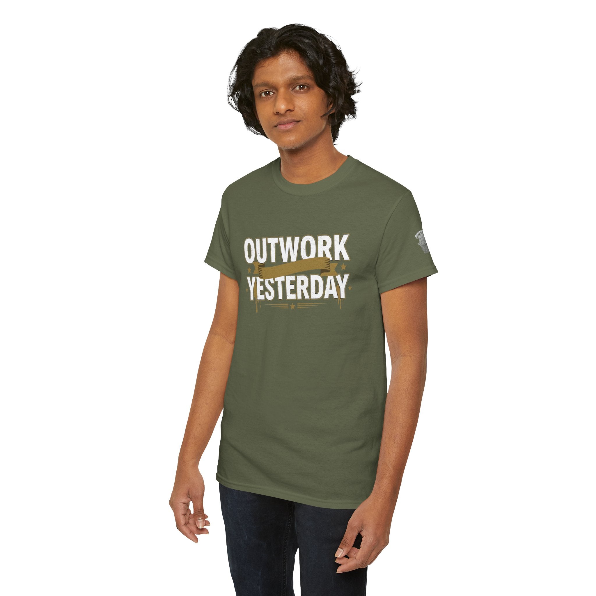 Outwork Yesterday Motivational T-Shirt