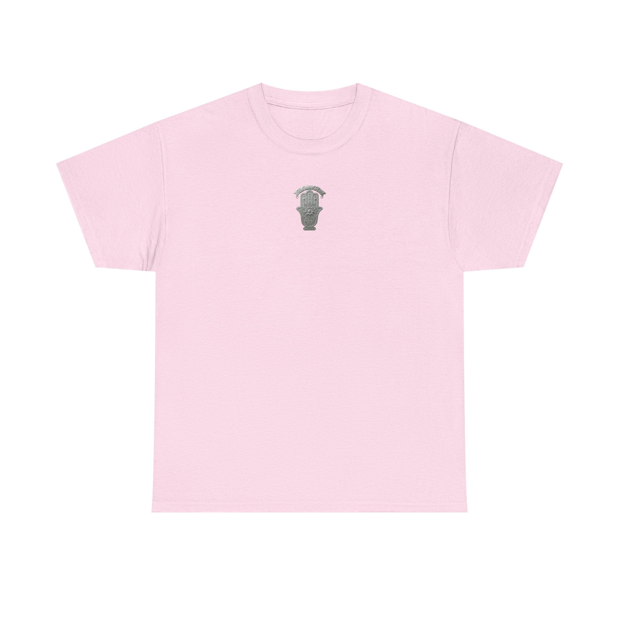 Low Key Boujee Graphic Tee — Pink Gothic Back Print