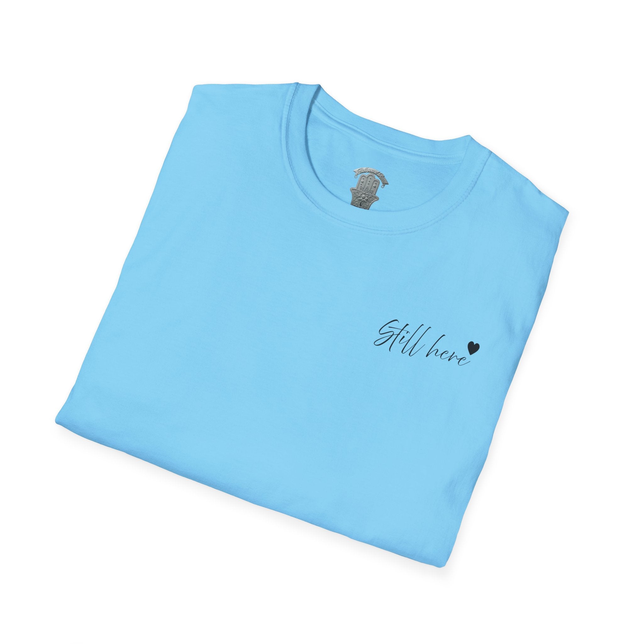 Still Here Tee - Inspiration Recovery T Shirt from Recovery Cartel