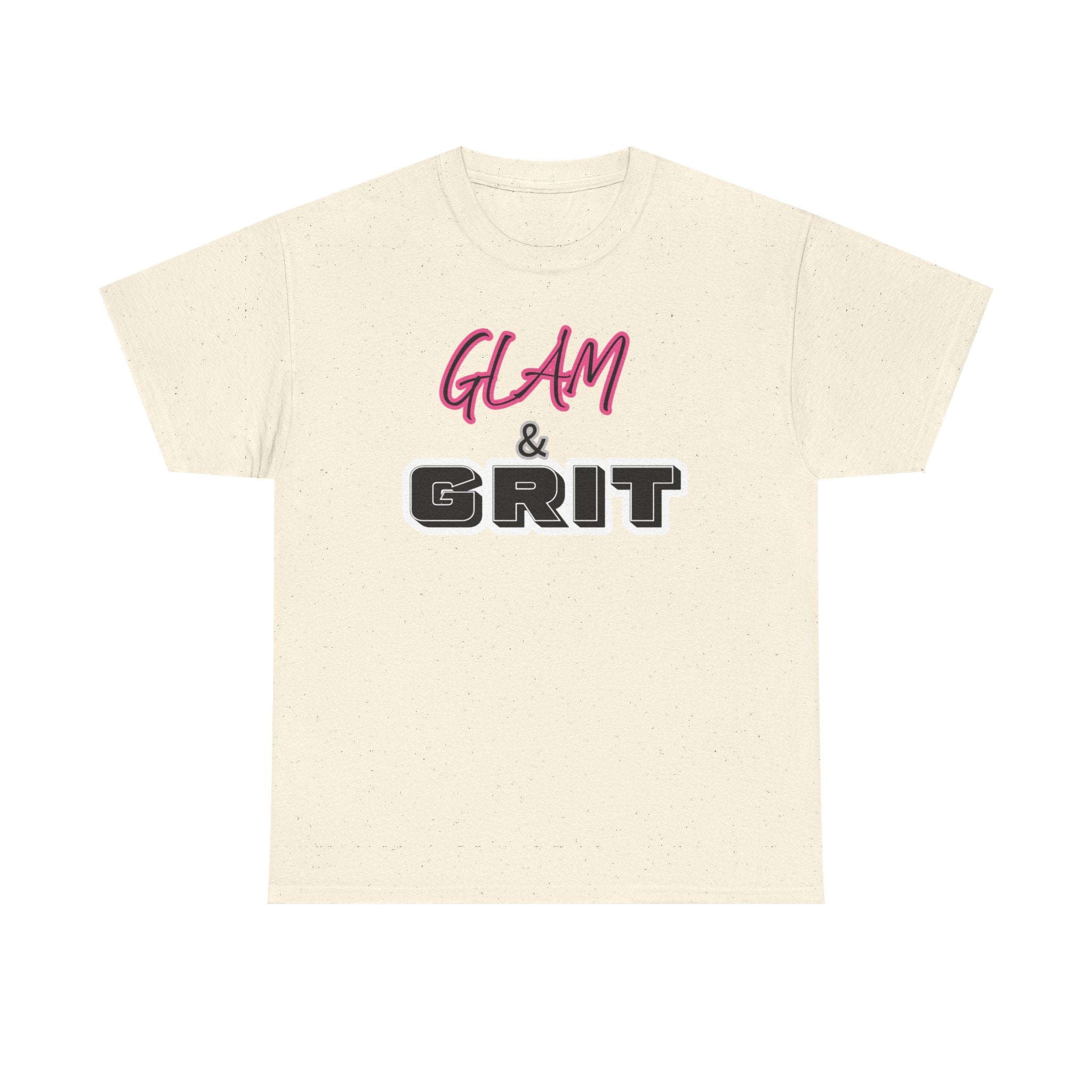 Glam & Grit Tee — Feminine Bold Graphic Shirt