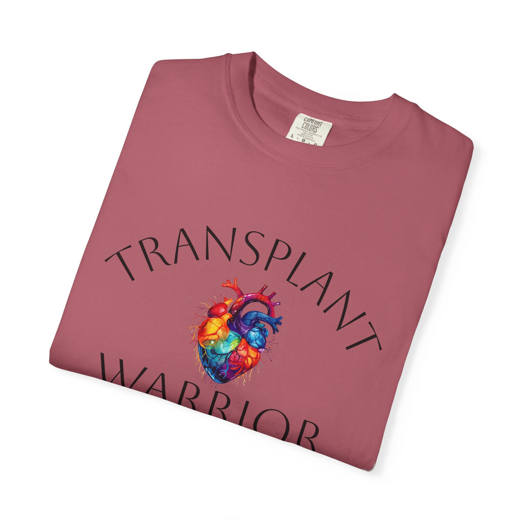 Transplant Warrior T-Shirt — I Fought, I Overcame Medical Survivor Tee