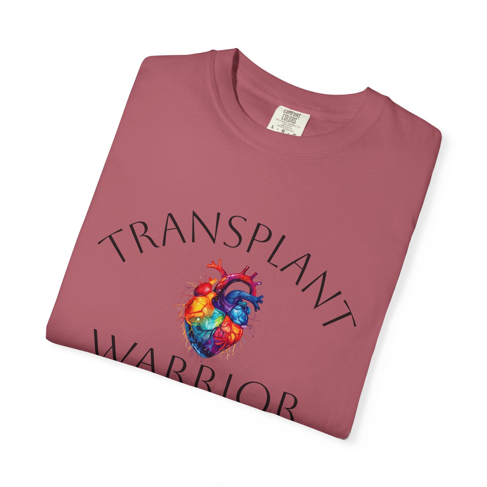 Transplant Warrior T-Shirt — I Fought, I Overcame Medical Survivor Tee