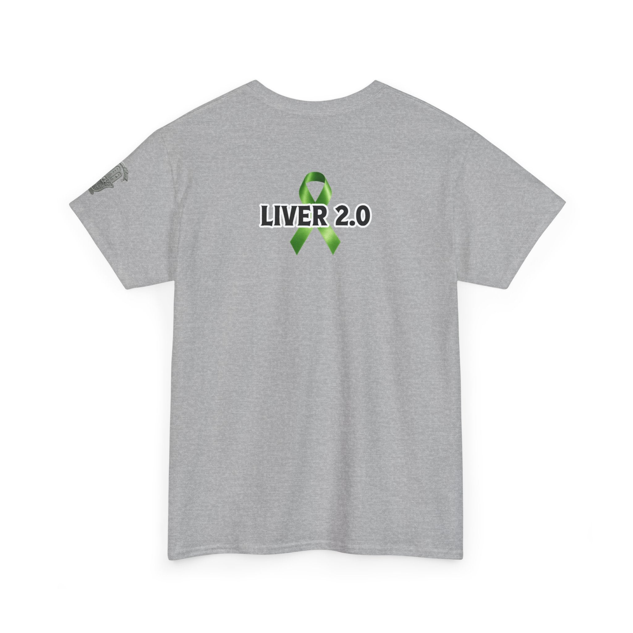 Liver 2.0 Tee — 'Upgraded Version' Green Awareness Ribbon Shirt