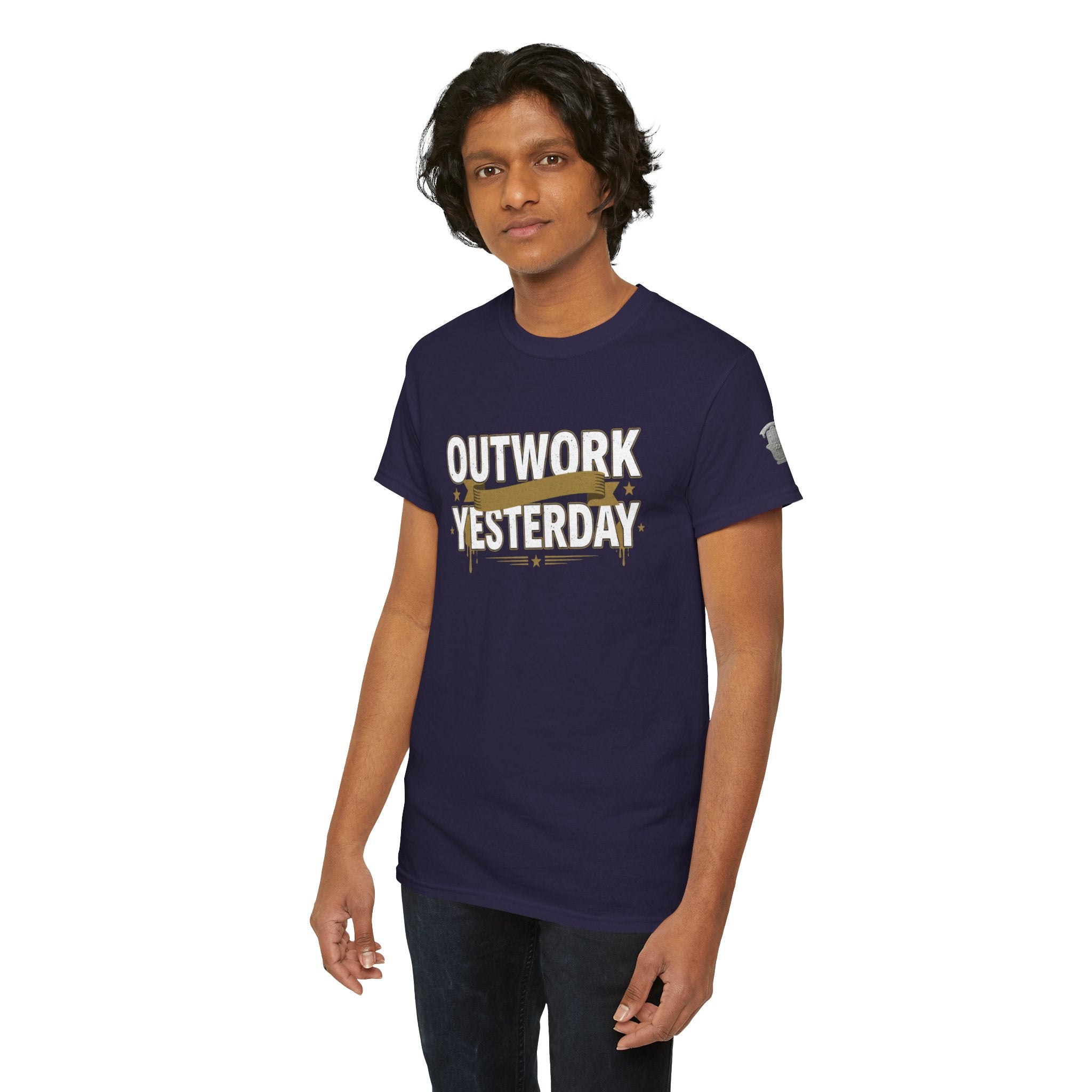 Outwork Yesterday Motivational T-Shirt