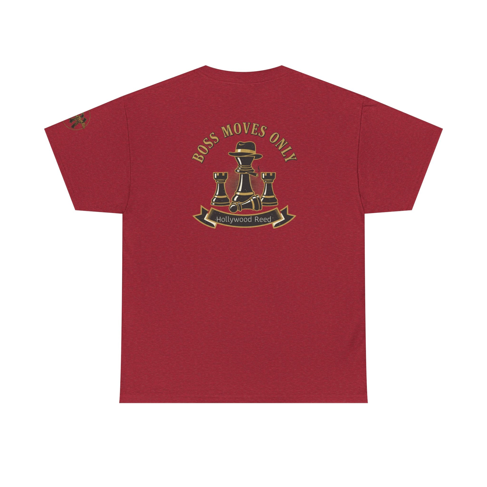 Boss Moves Only Tee — 'Boss Moves Only' Graphic Short-Sleeve T-Shirt for Players & Fans