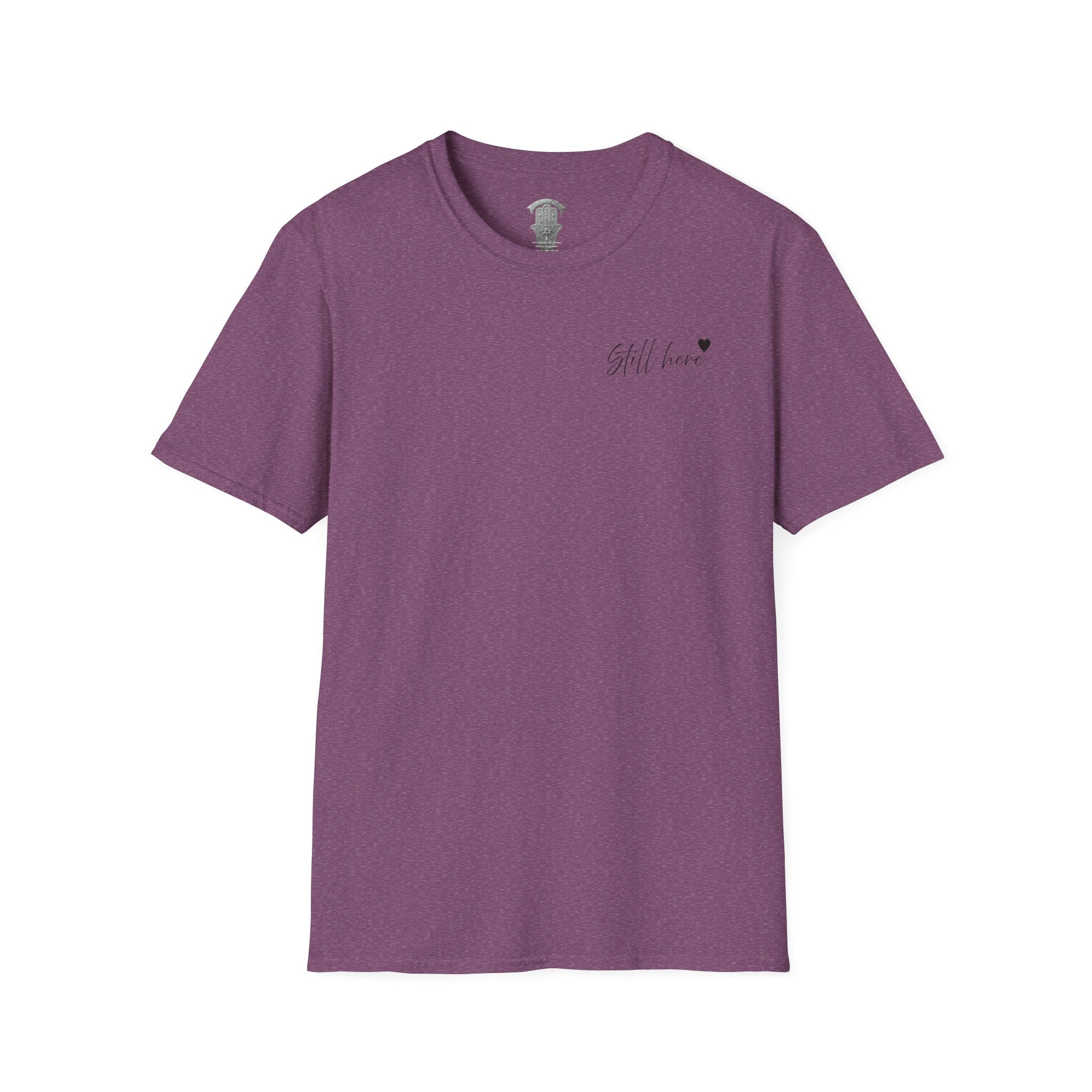 Still Here Tee - Inspiration Recovery T Shirt from Recovery Cartel