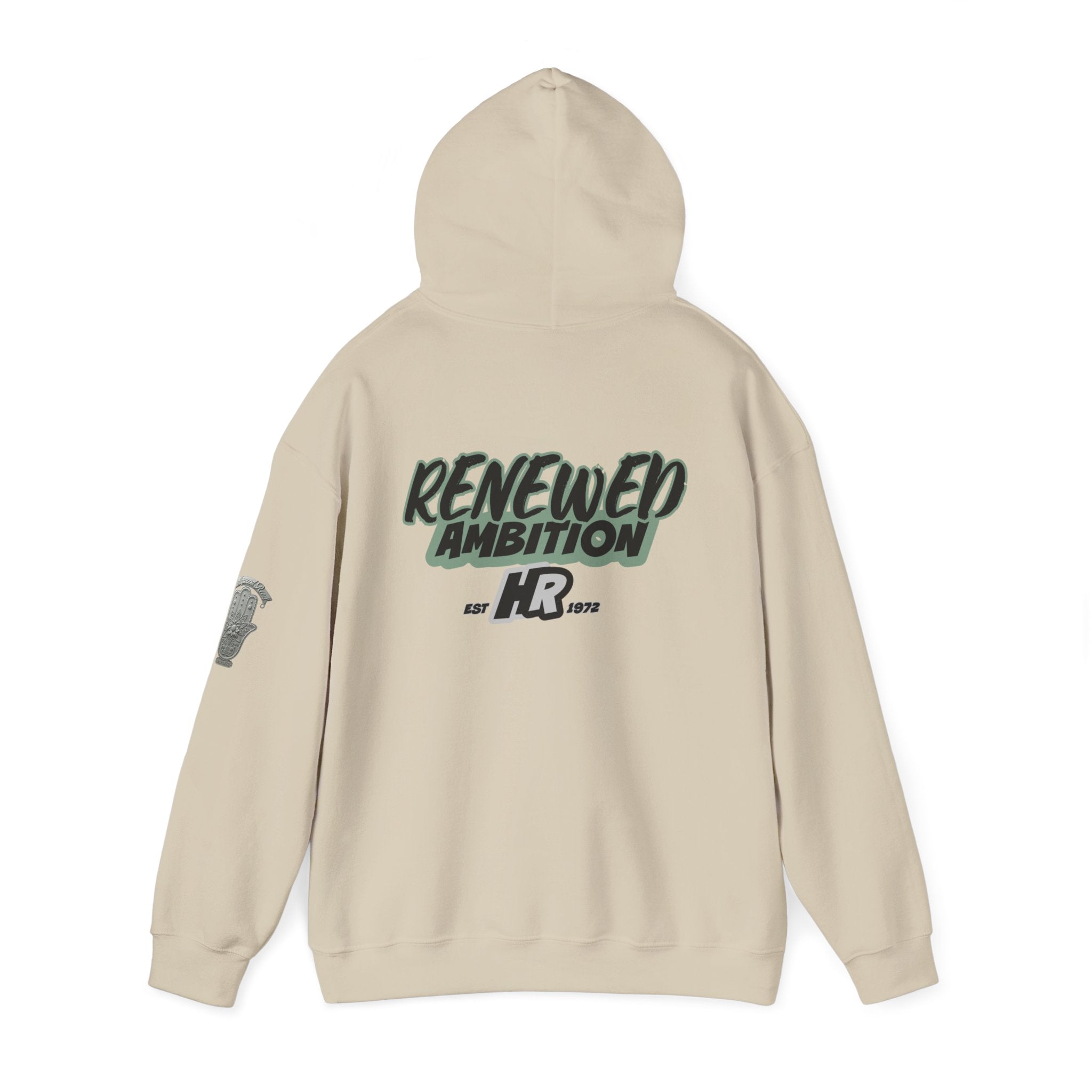 Renewed Ambition HR Hoodie — Sparkle Logo Streetwear Pullover