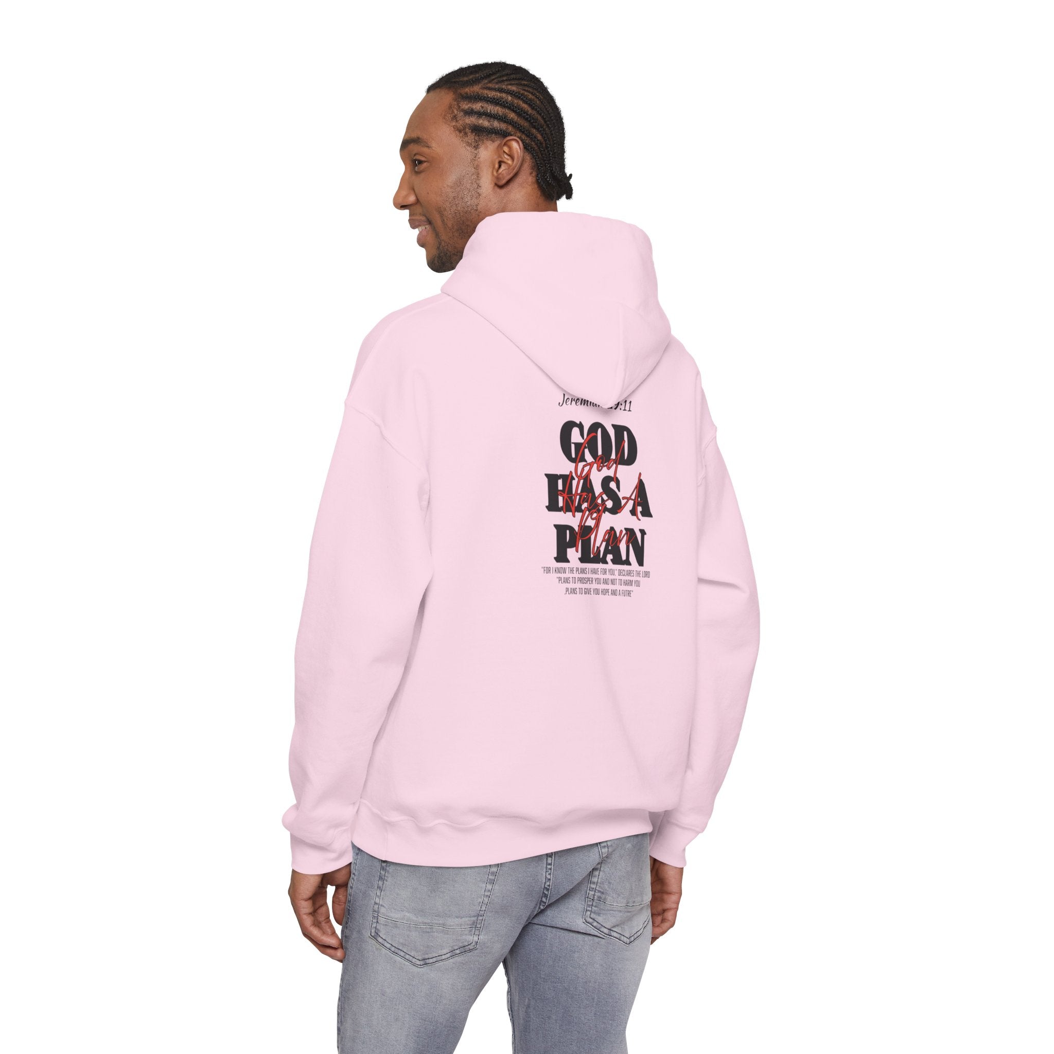 God Has a Plan Hoodie — Inspirational Faith Graphic Pullover
