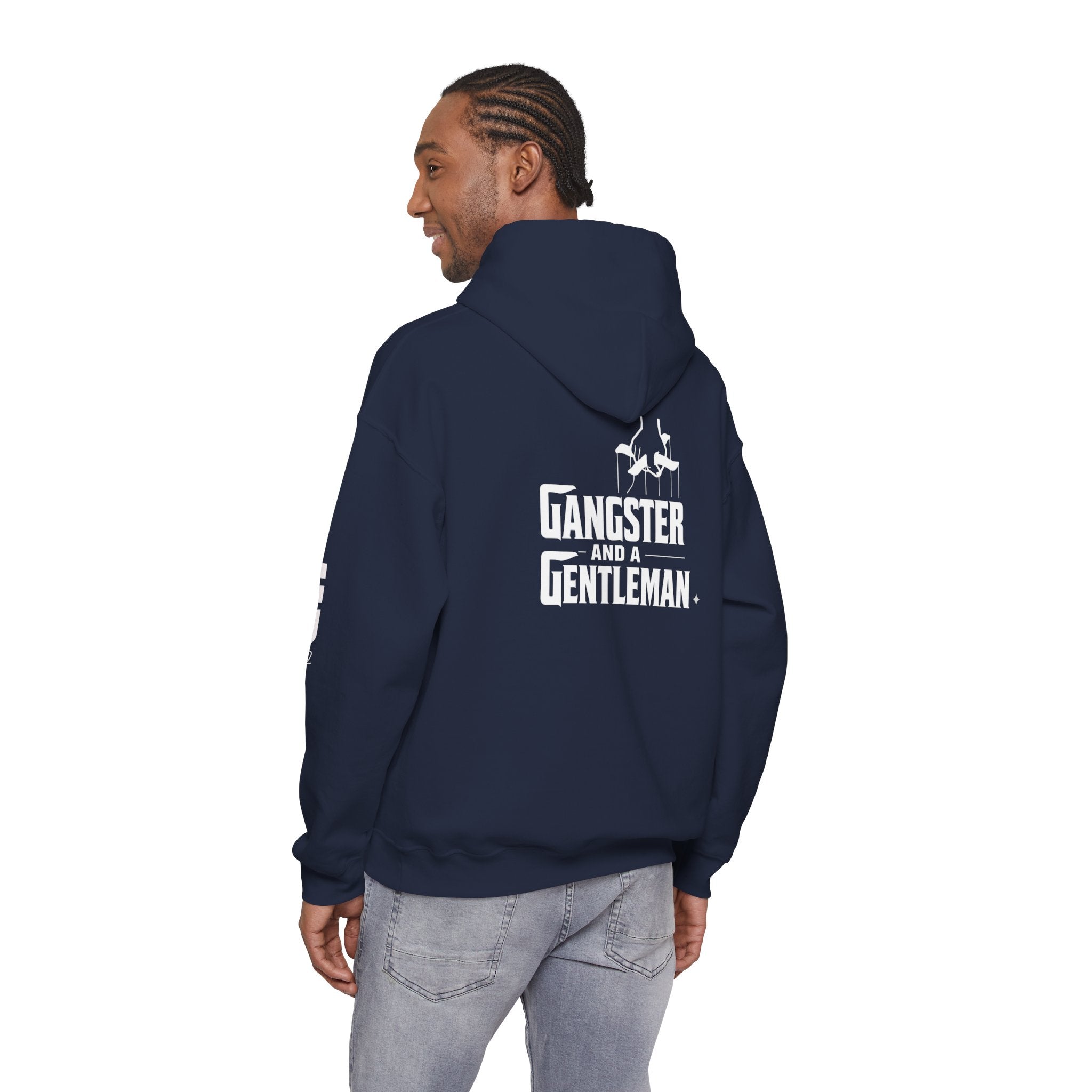 Gangster and a Gentleman Hoodie – Vintage Mafia Logo Pullover