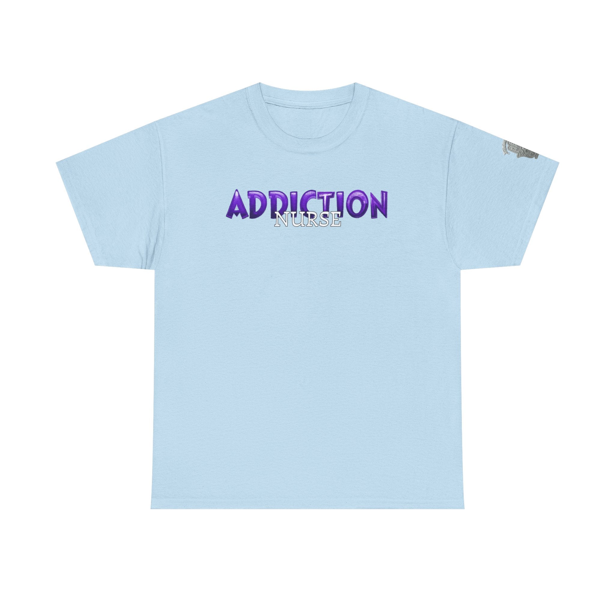 Addiction Nurse Tee  “Progress Not Perfection” Recovery Shirt