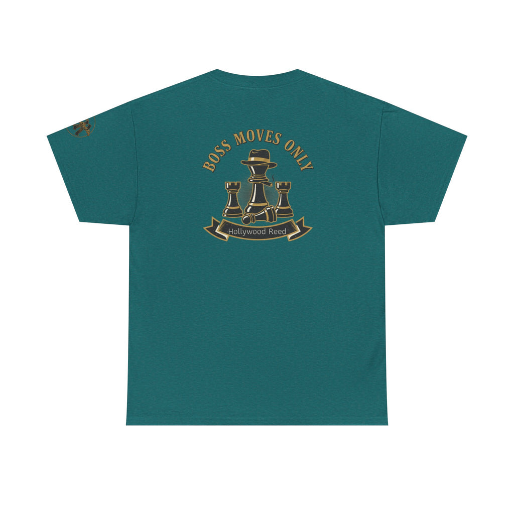 Boss Moves Only Tee — 'Boss Moves Only' Graphic Short-Sleeve T-Shirt for Players & Fans