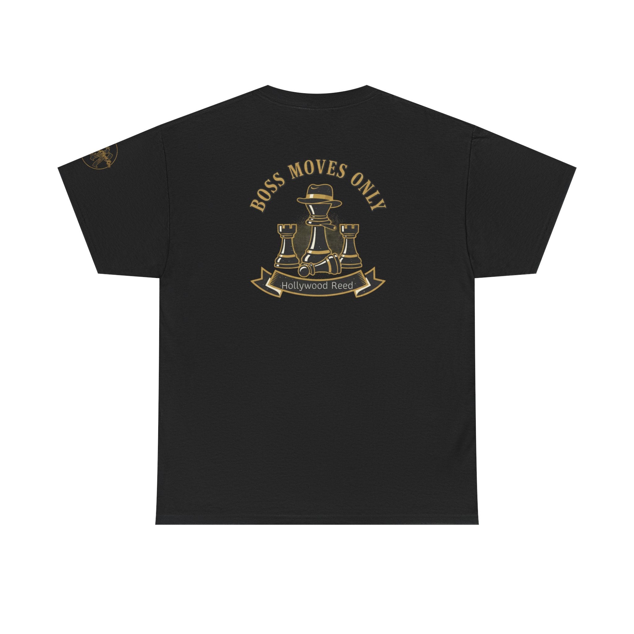 Boss Moves Only Tee — 'Boss Moves Only' Graphic Short-Sleeve T-Shirt for Players & Fans