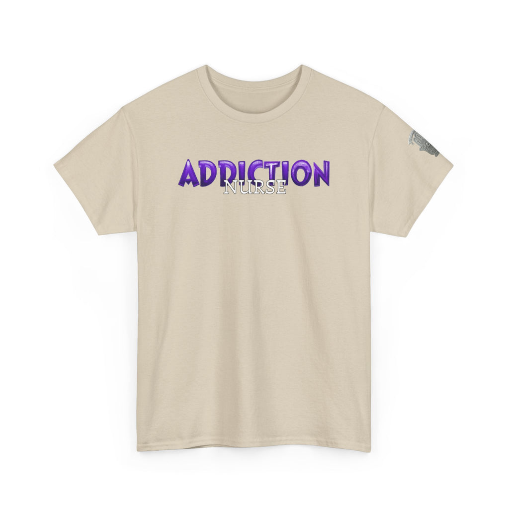 Addiction Nurse Tee  “Progress Not Perfection” Recovery Shirt