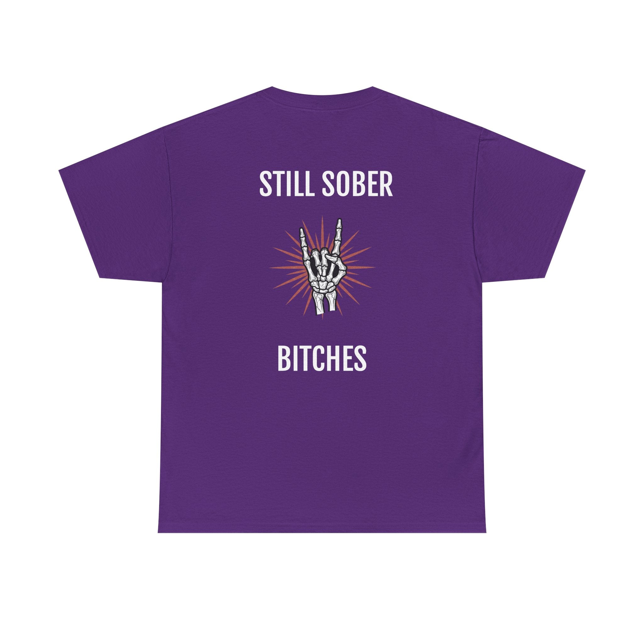 Sober Pride Tee — "Proud to Be Sober and Letting Bitches Know"