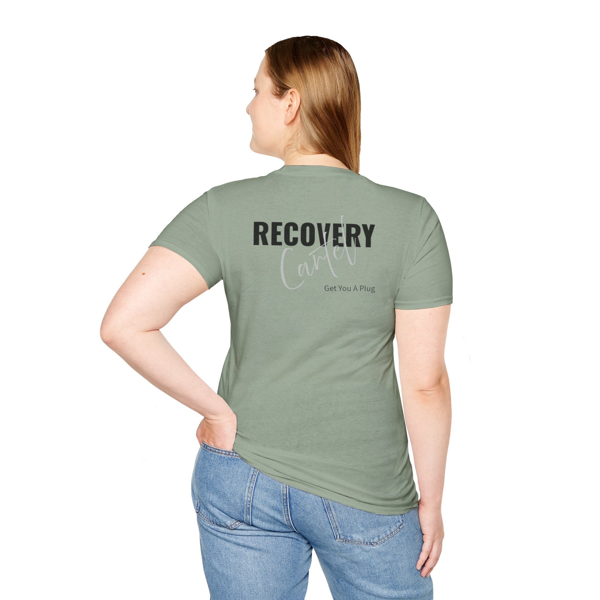 Still Here Tee - Inspiration Recovery T Shirt from Recovery Cartel