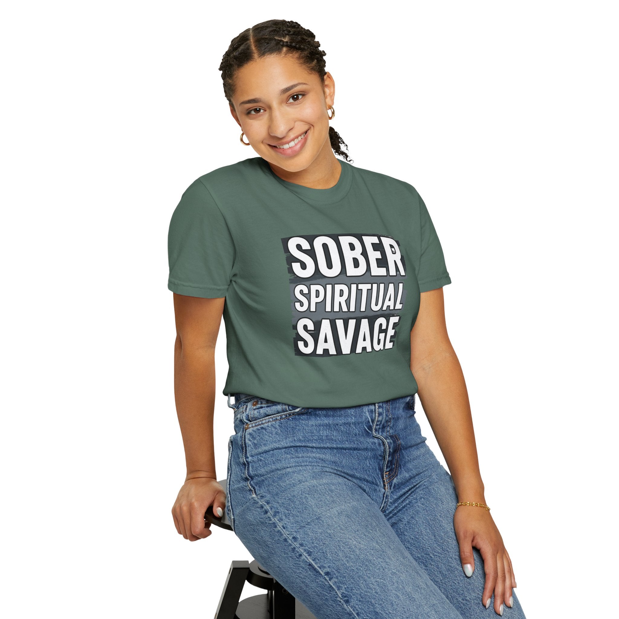 Sober Spiritual Savage T-Shirt