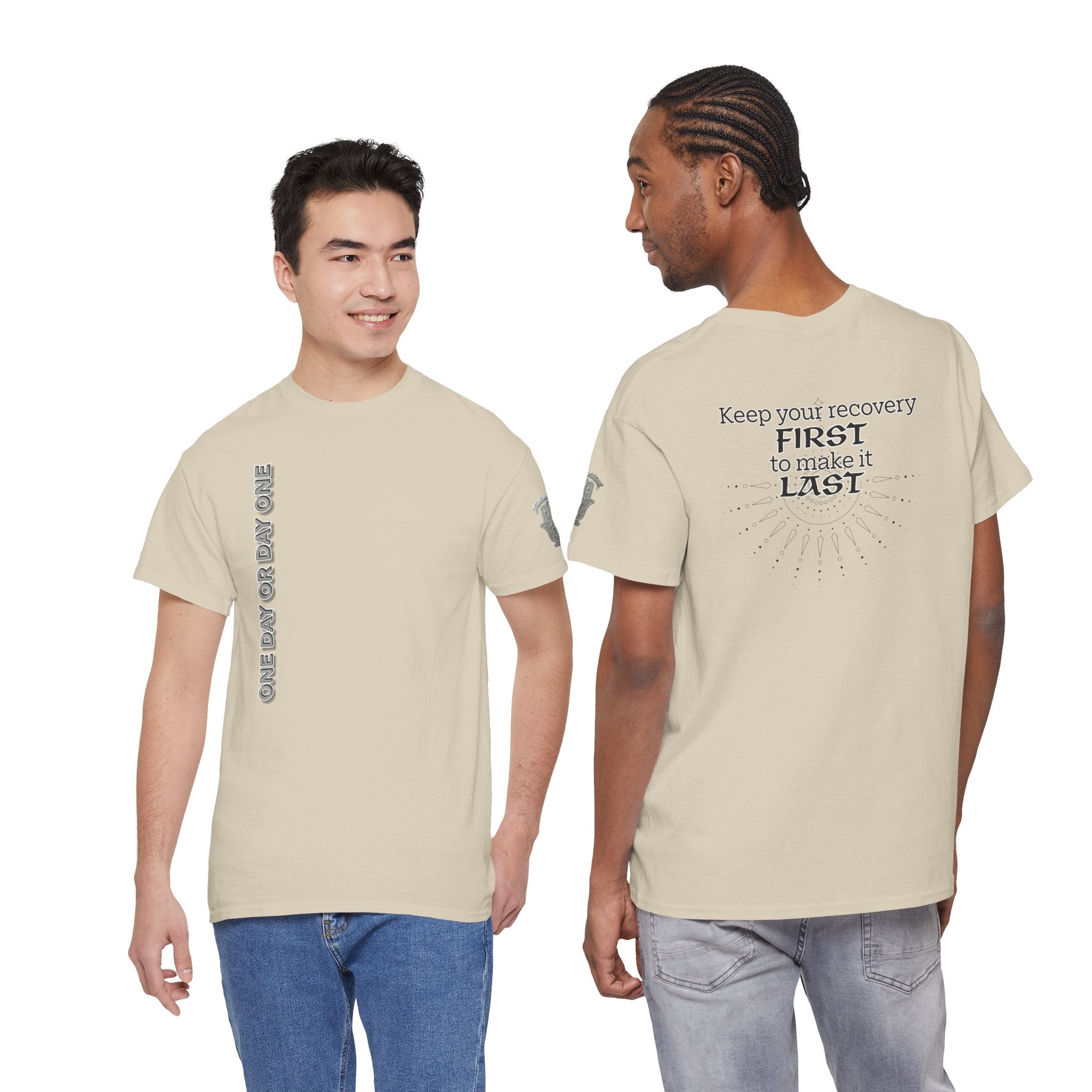 “Keep Your Recovery First to Make It Last” Motivational Shirt