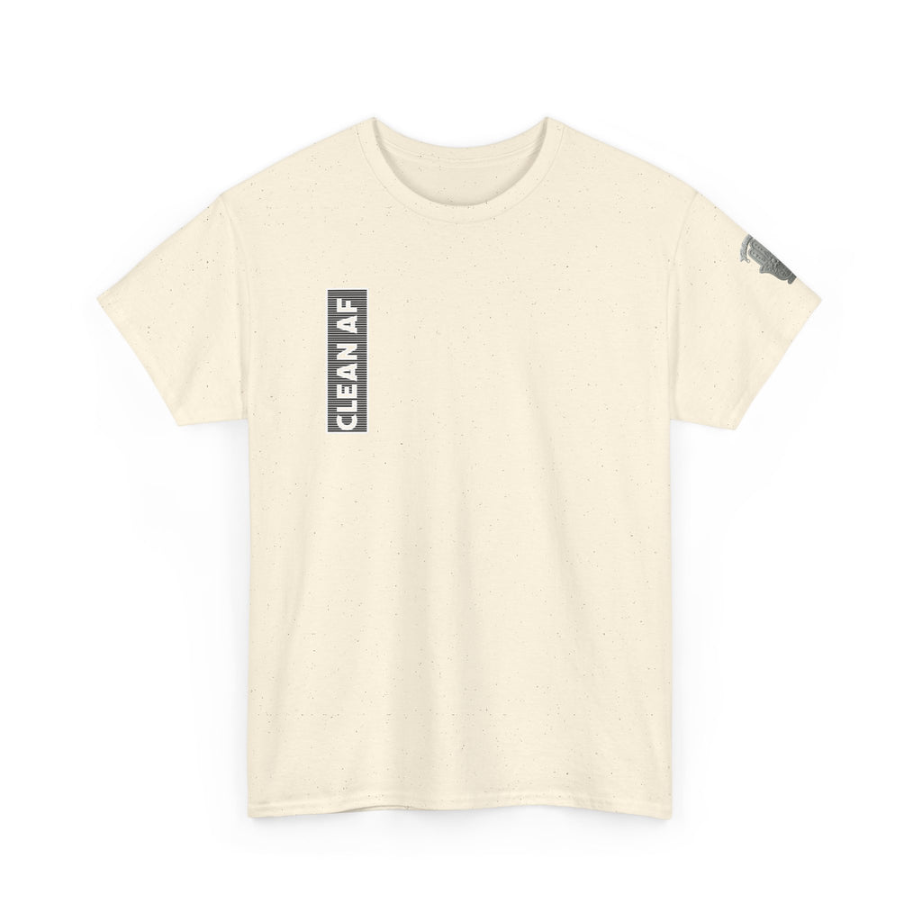 "Clean AF" 12 Steps Recovery Tee (The 12 Fucking Steps)