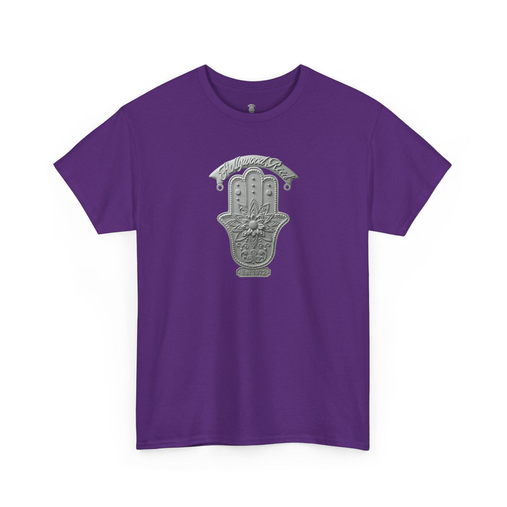 The Hollywood Reed Logo Hamsa Hand Tee — Protective Amulet Graphic T‑Shirt