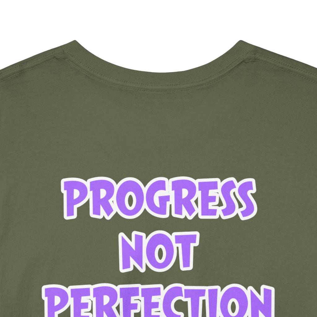 Addiction Nurse Tee  “Progress Not Perfection” Recovery Shirt