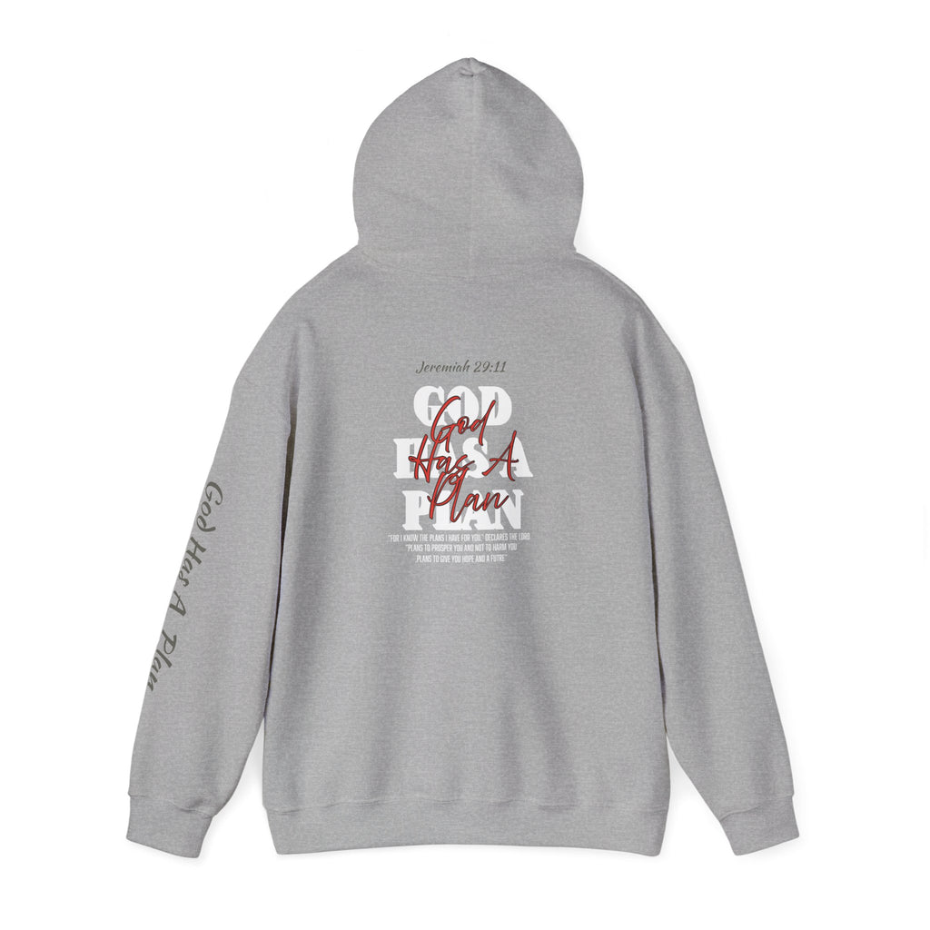God Has a Plan Hoodie — Inspirational Faith Graphic Pullover