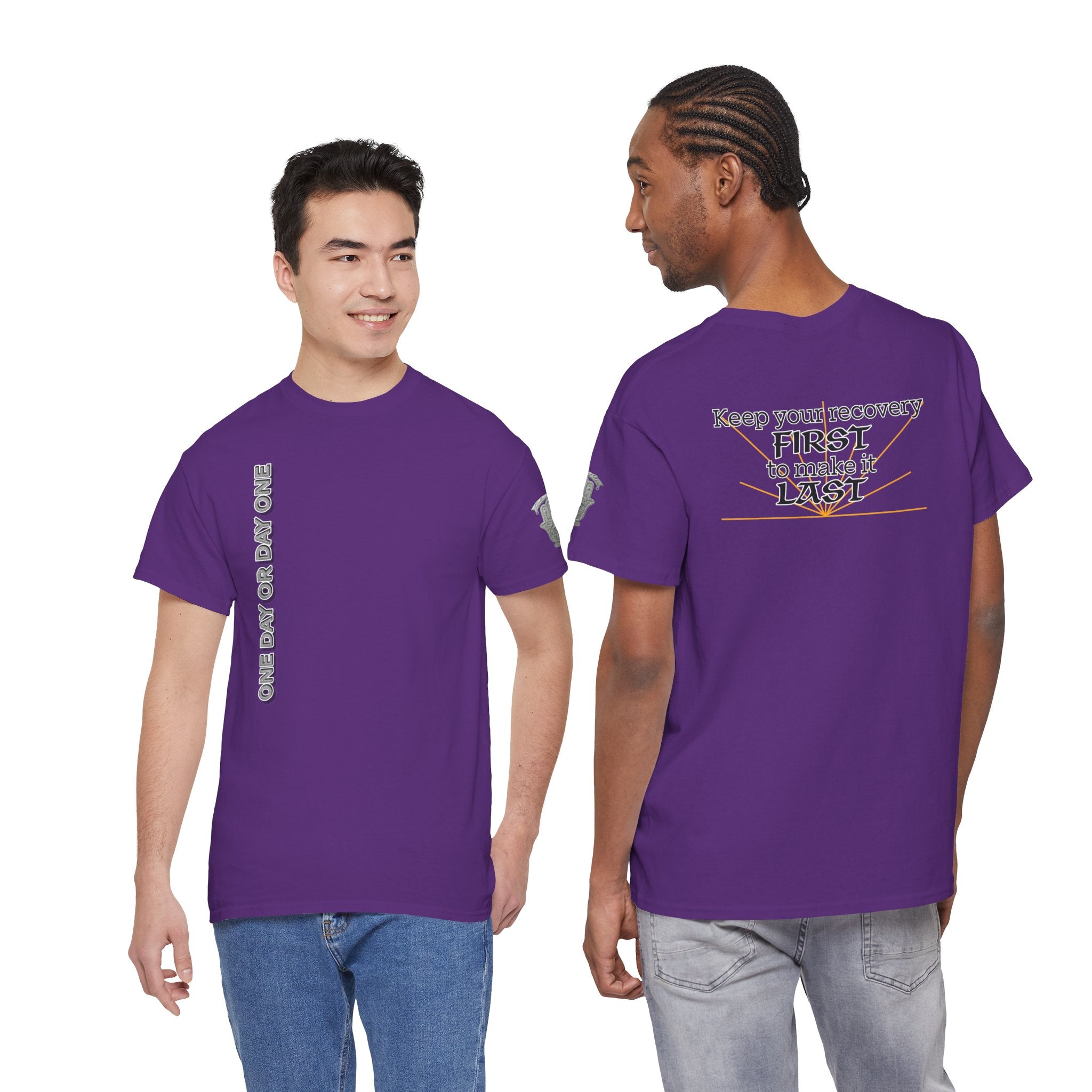 “Keep Your Recovery First to Make It Last” Motivational Shirt